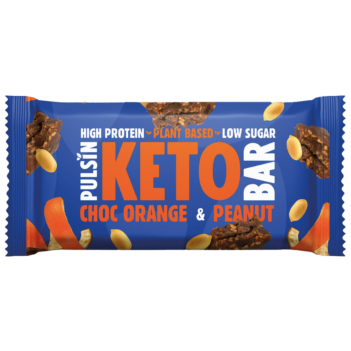 Proteiinipatukka, appelsiini-suklaa-maapähkinä, 50 g