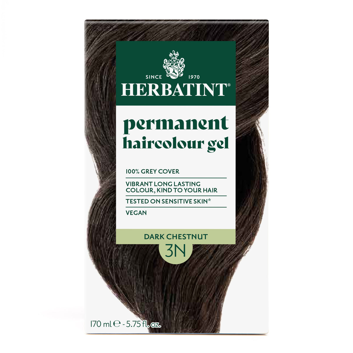 Kestoväri 3N, Dark Chestnut, 170 ml