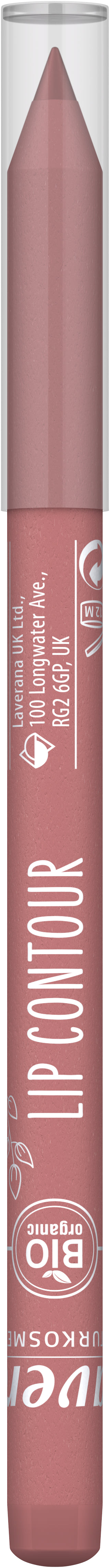 Lip Contour Lip Liner, Brave Rose 01, 1,4 g - huultenrajauskynä