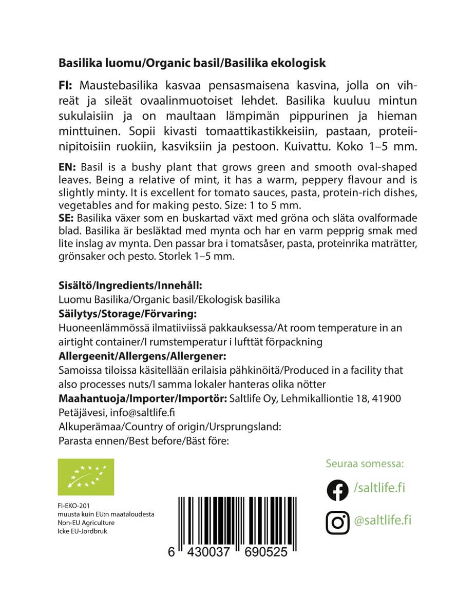 Basilika, 50 g