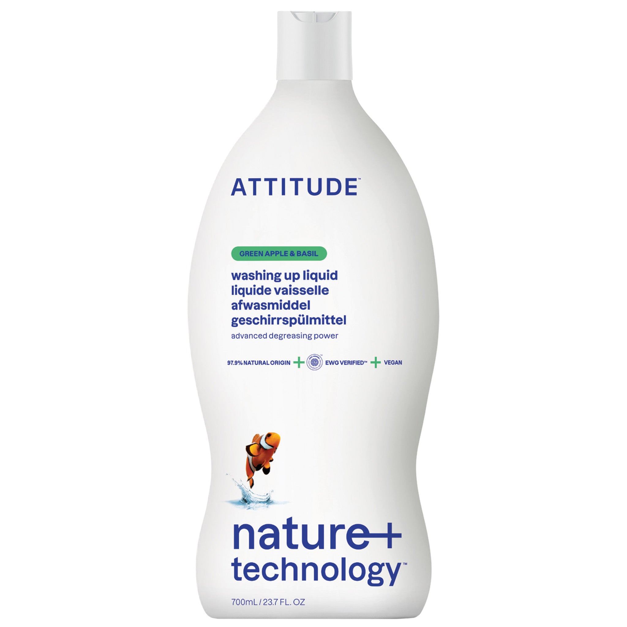 Astianpesuaine, vihreä omena, 700 ml