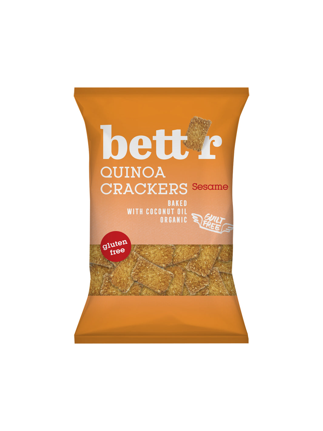 Gluteenittomat kvinoakeksit, seesami, 100 g