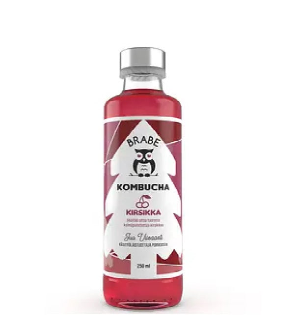 Kombucha kirsikka, 250 ml