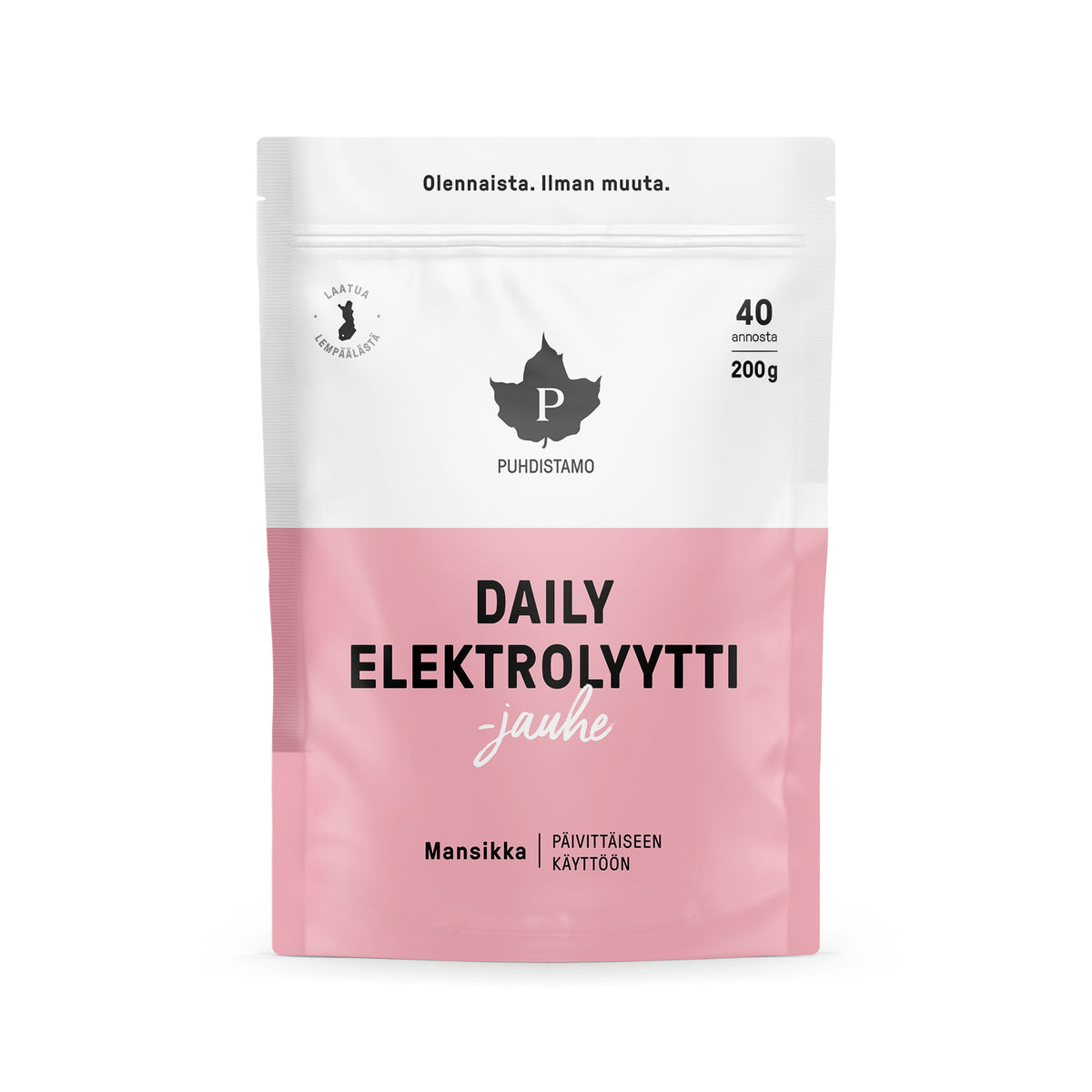 Daily Elektrolyyttijauhe, Mansikka 200 g