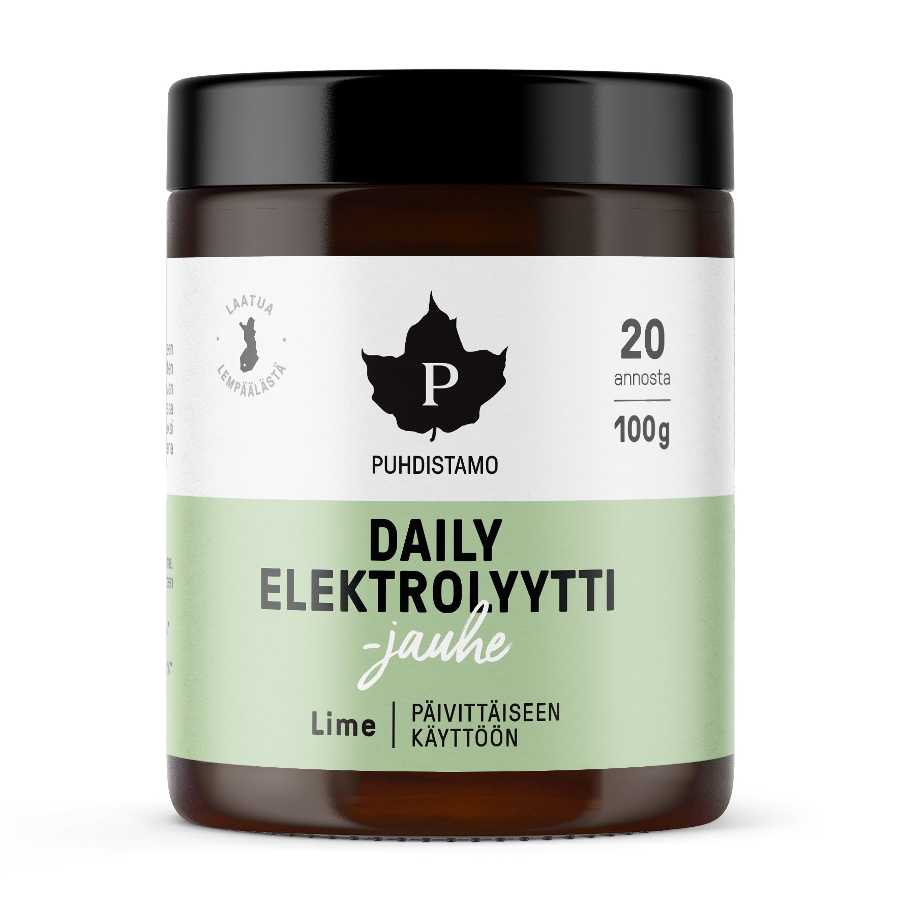 Daily Elektrolyyttijauhe, lime 100 g