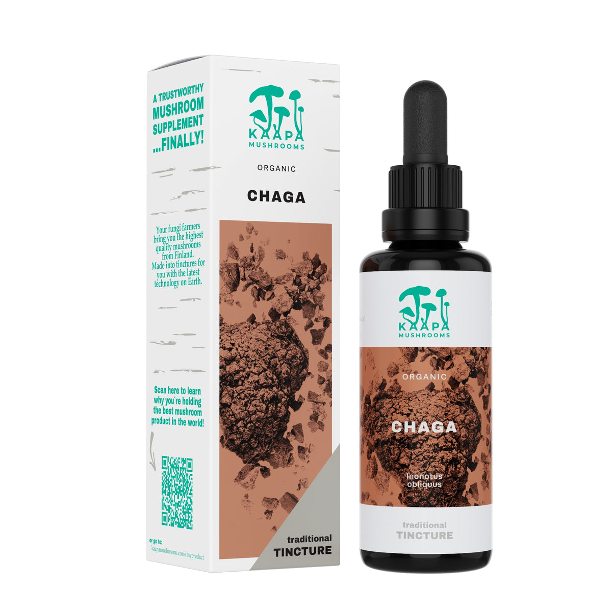 Chaga Soma -pakuriuute (Inonotus obliquus -sieniuute), 50 ml