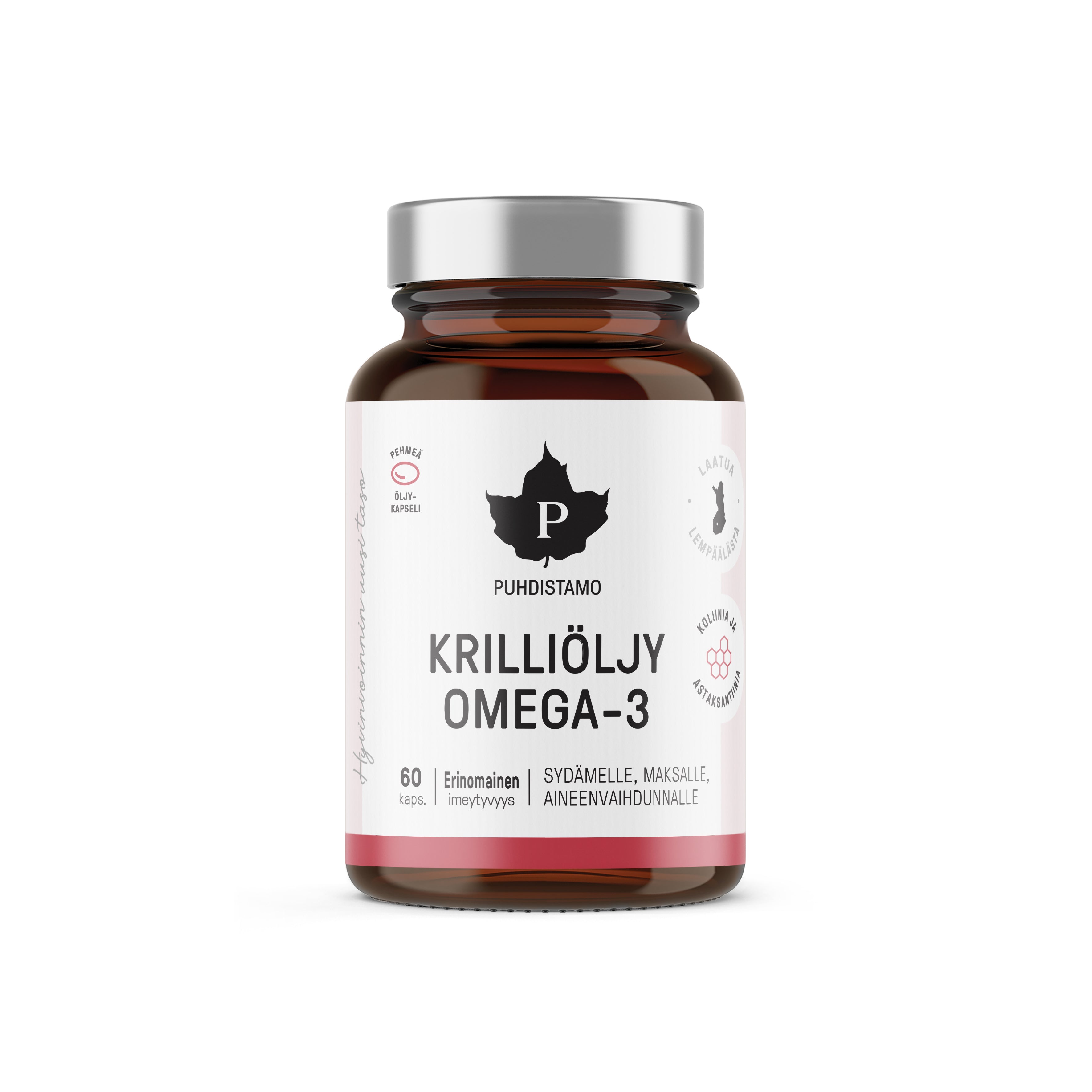 Krilliöljy Omega-3 50 g, 60 kaps