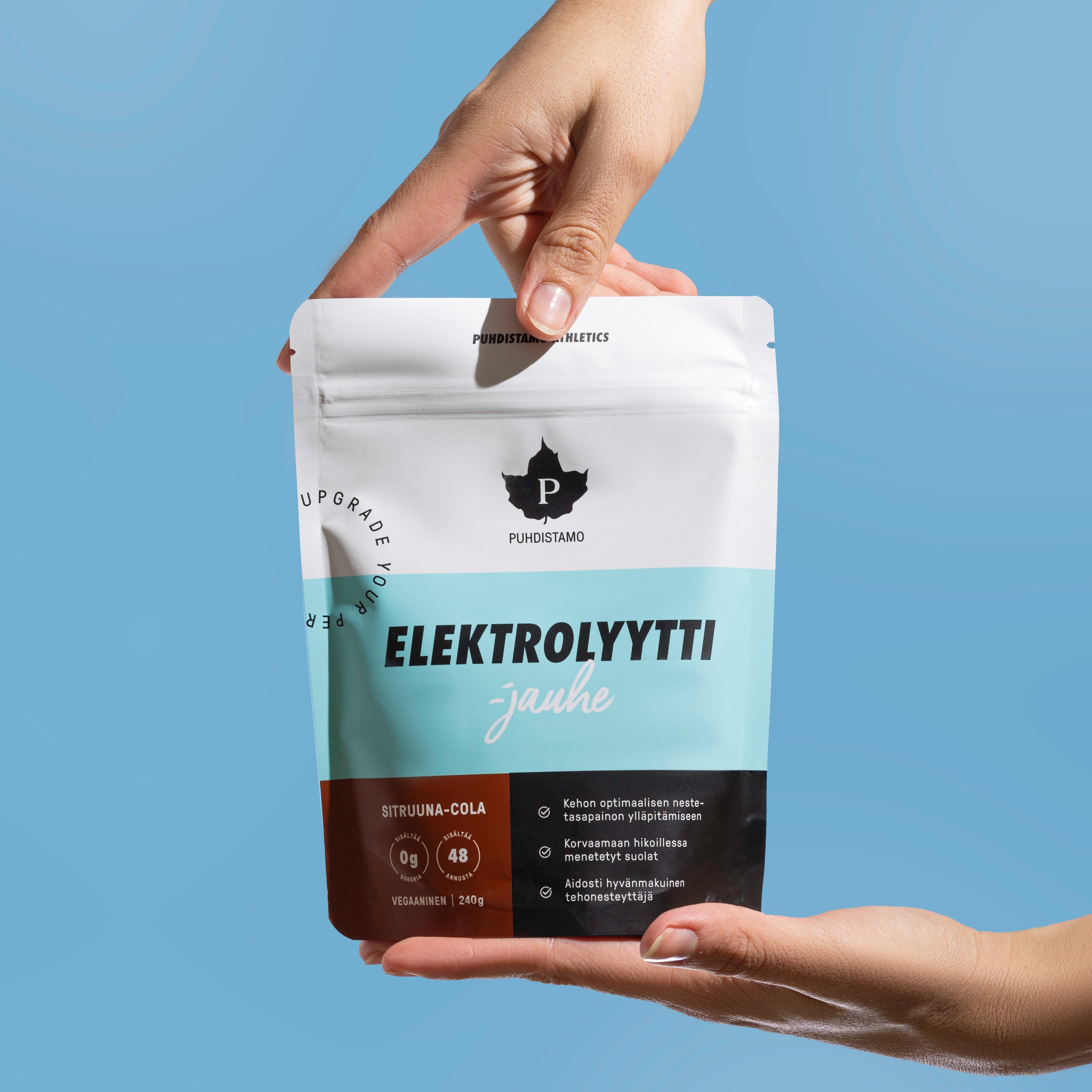 Elektrolyyttijauhe, Sitruuna-Cola 240g
