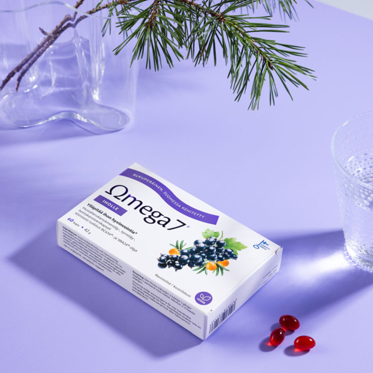 Omega7 BC634® + SBA24® Iholle, 60 kaps