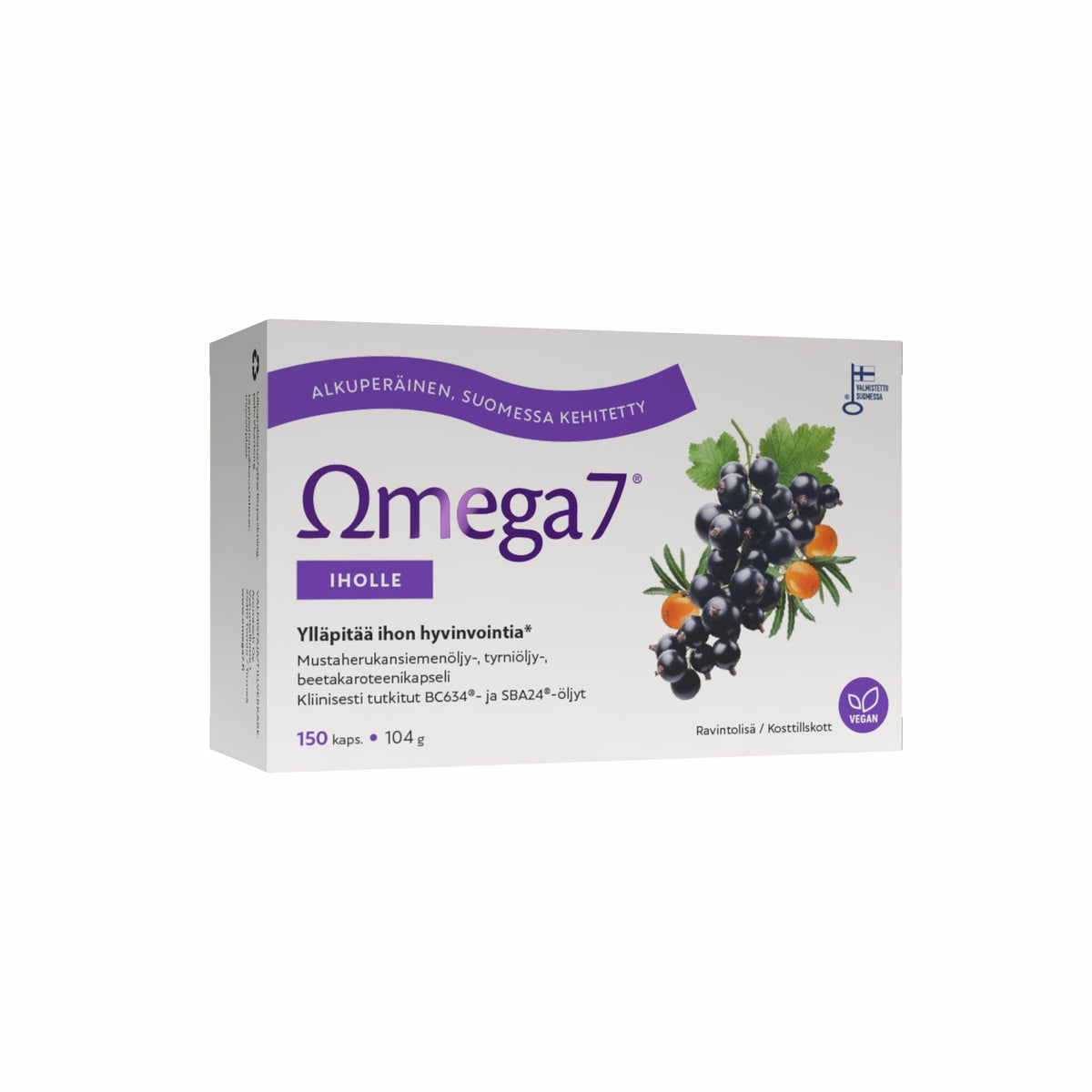 Omega7 BC634® + SBA24® Iholle, 150 kaps