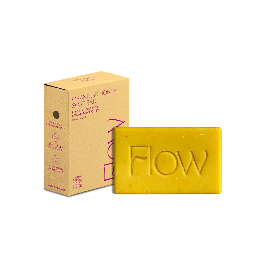 Orange & Honey Soap Bar, 120 g - Ruohonjuuri