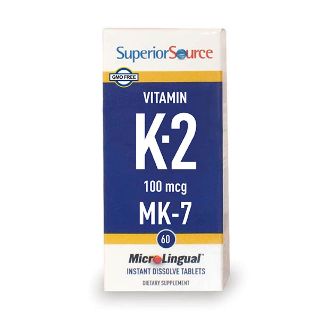 Vitamin K2 MK-7 100µg, 60 tabl - Ruohonjuuri