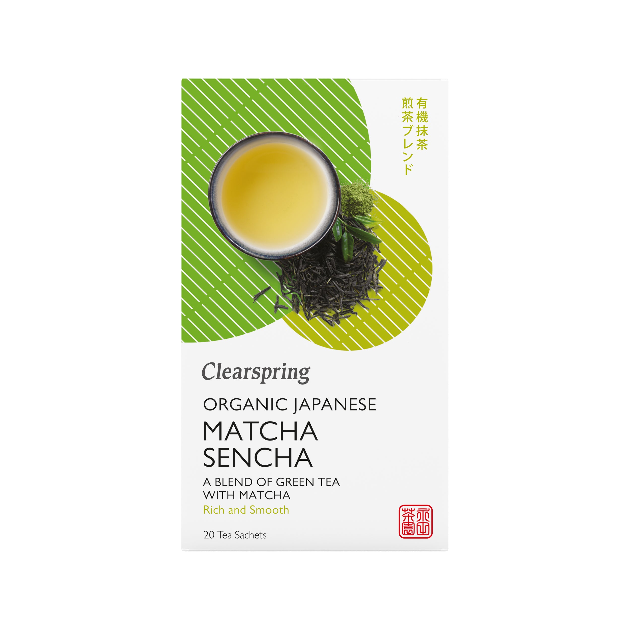 Matcha Sencha vihreä tee, 20 pss