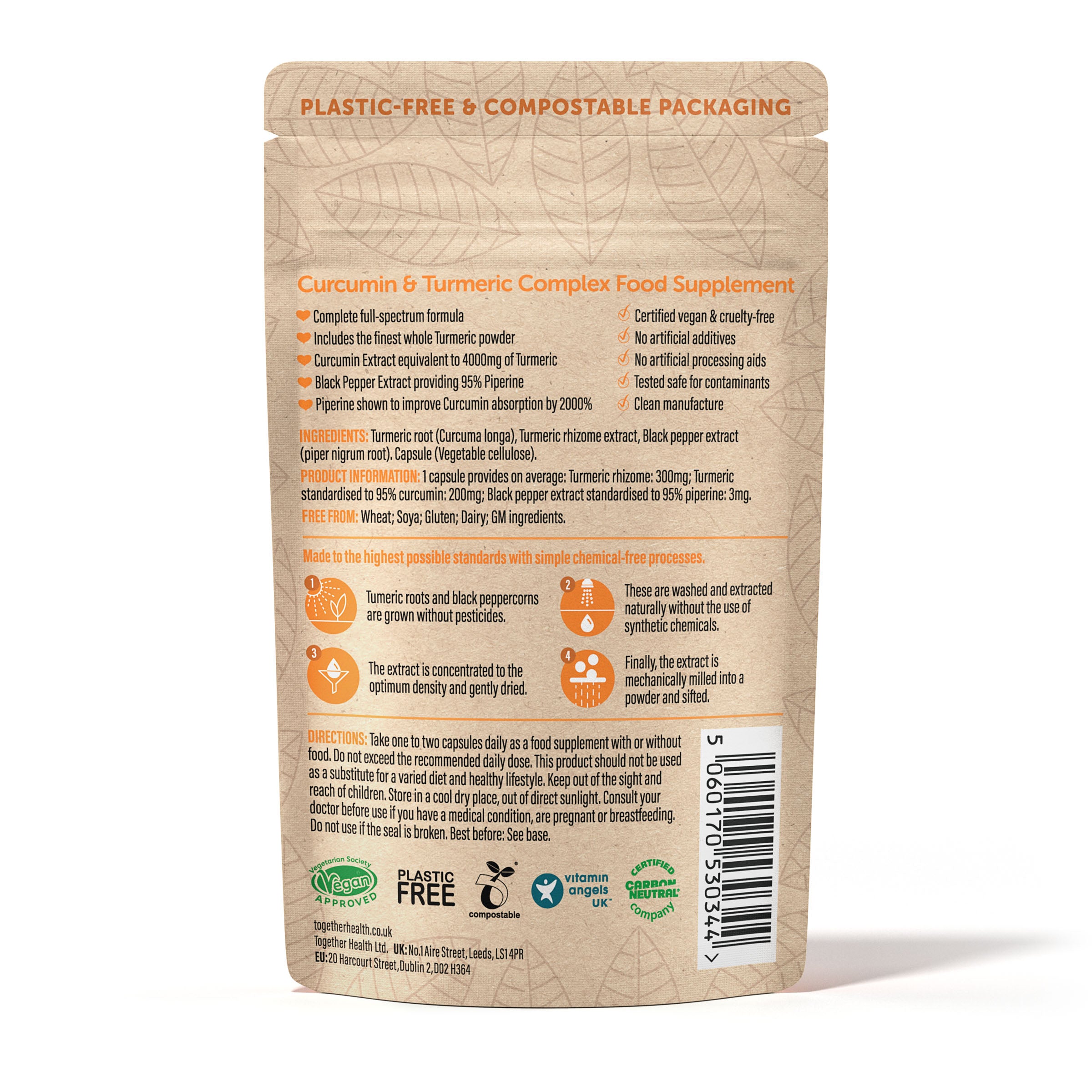 Curcumin & Kurkuma -complex, 30 kpl