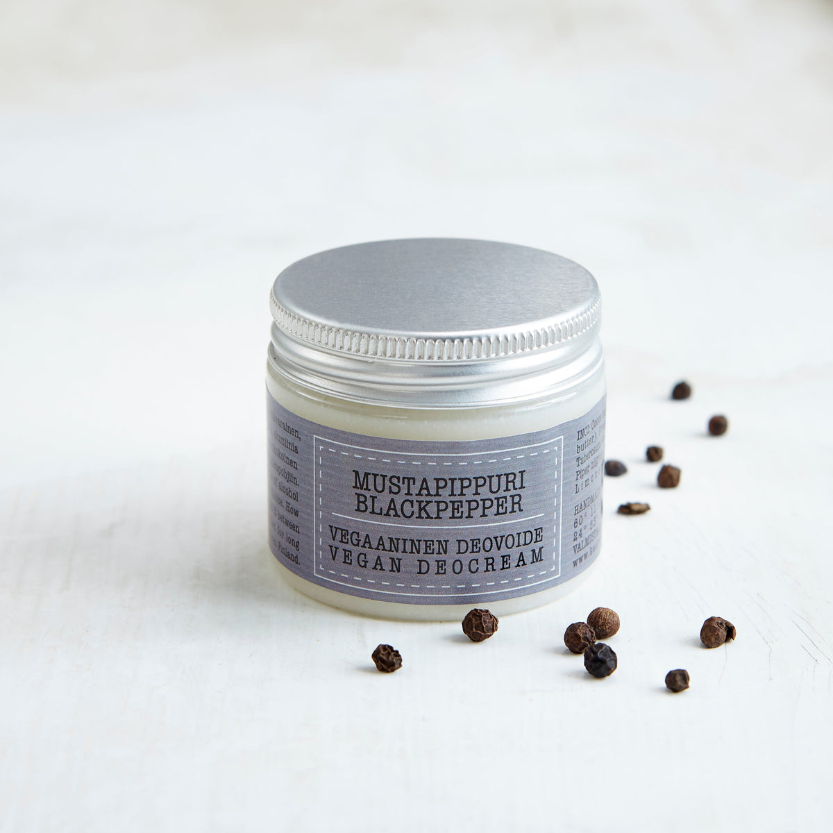 Vegaaninen deovoide, mustapippuri, 50 ml