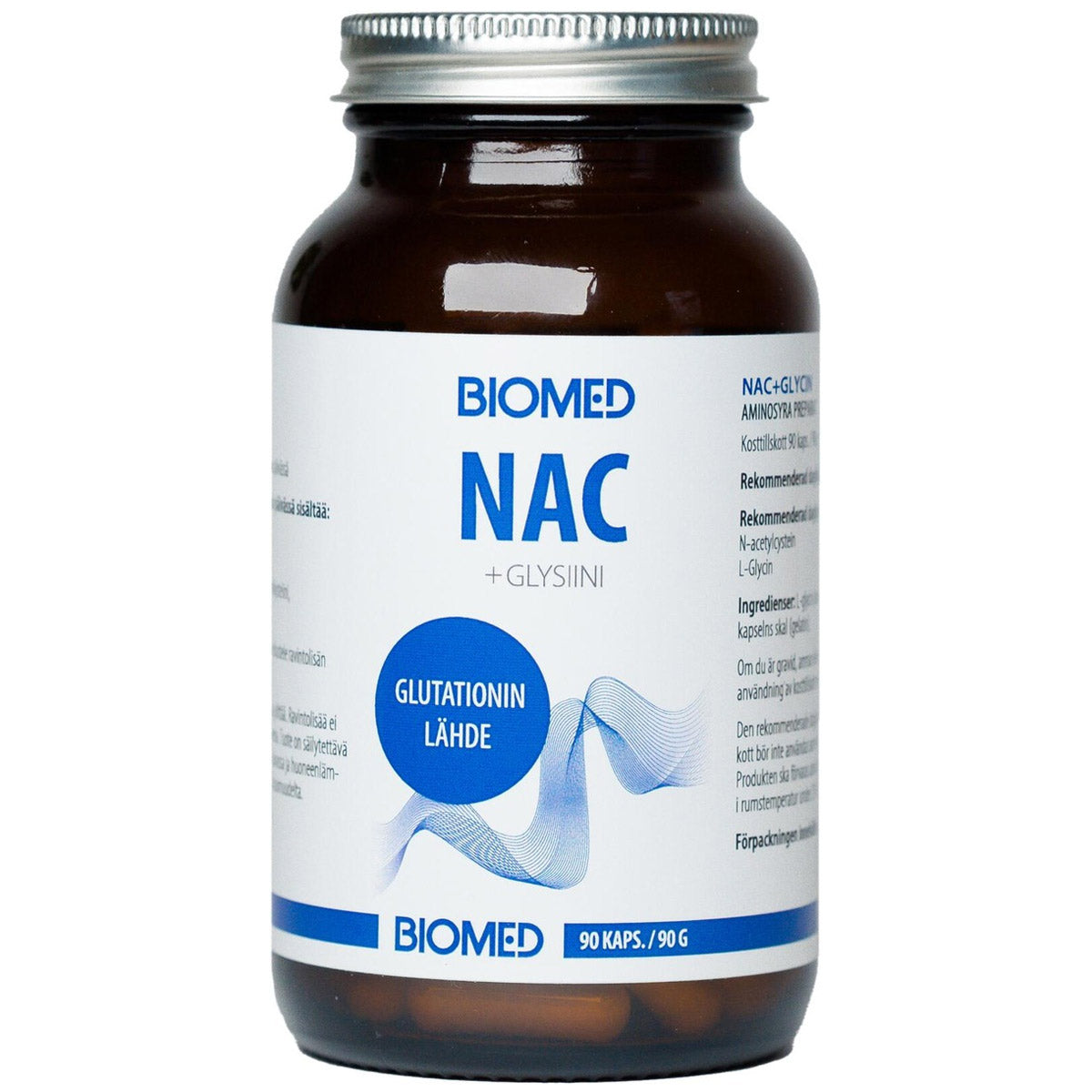 BIomed NAC + glysiini, 90 kpl