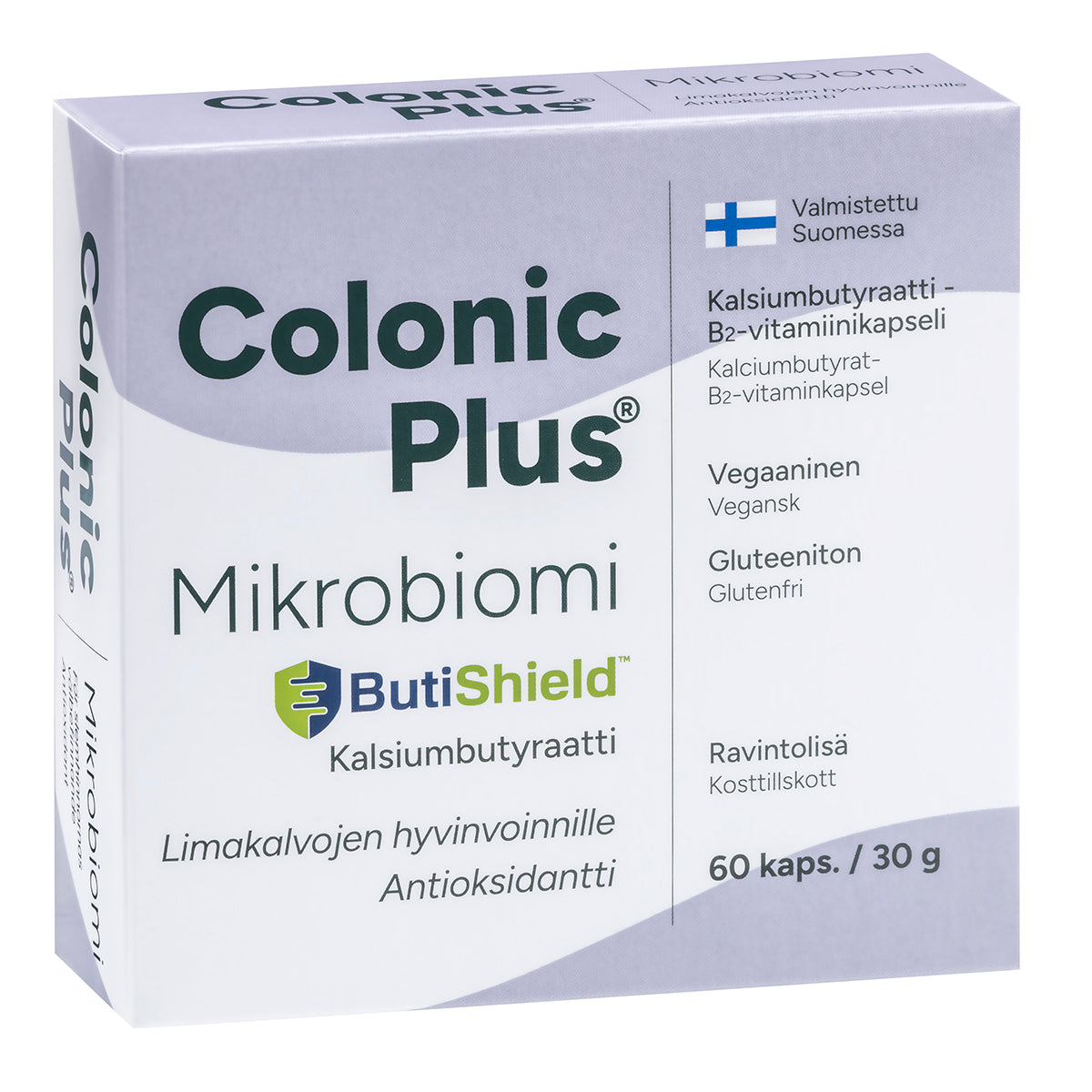 Mikrobiomi Kalsiumbutyraatti-B2, 60 kaps
