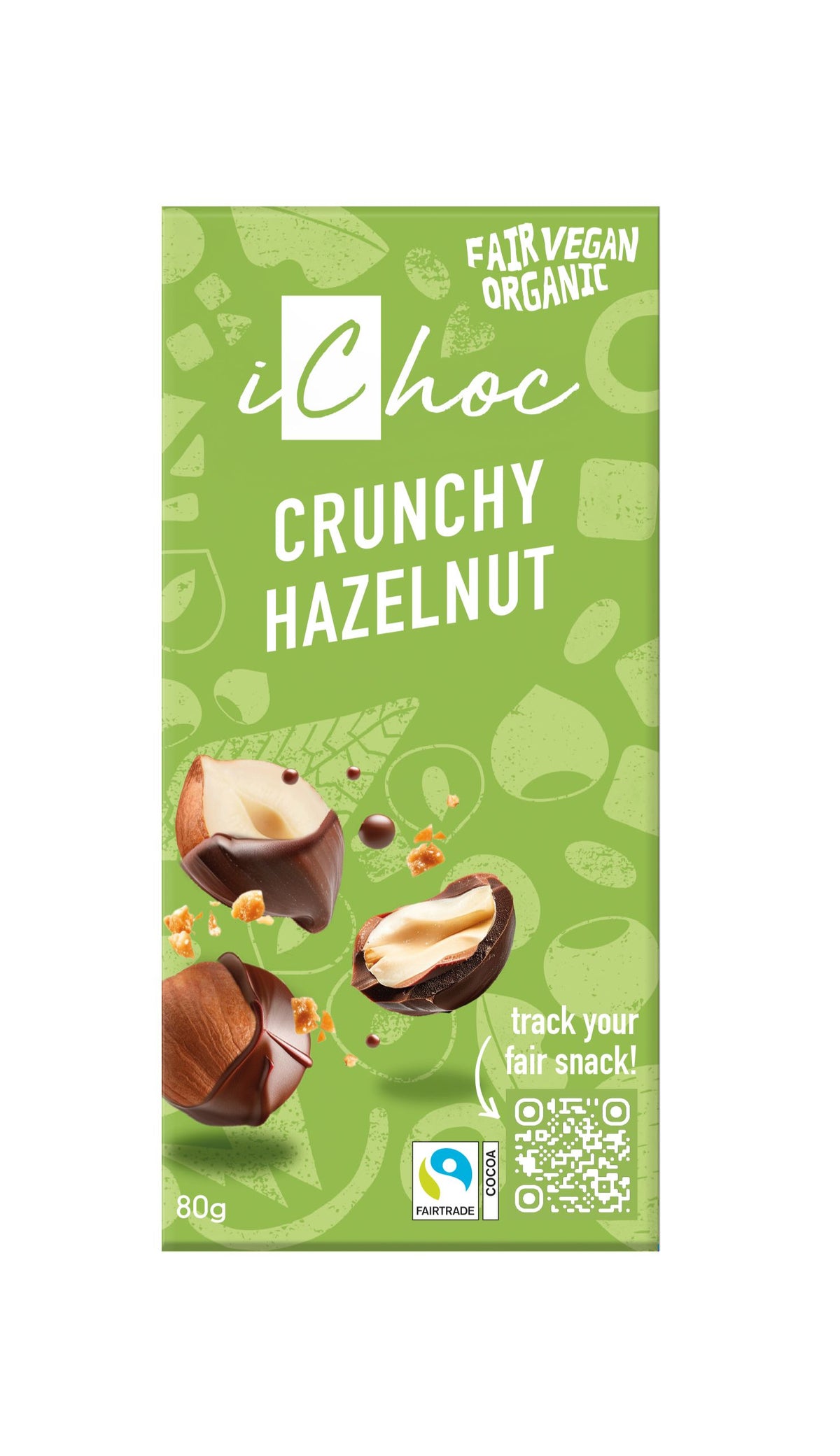 Crunchy Hazelnut suklaa, 80 g