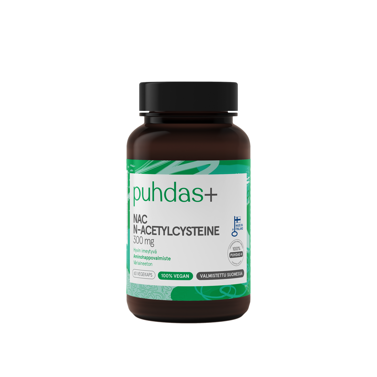 NAC-Asetyylikysteiinivalmiste, 60kaps, 27 g