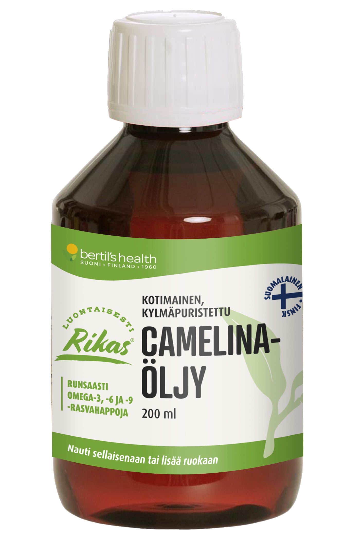 Bertil's Health Camelinaöljy, 200 ml.