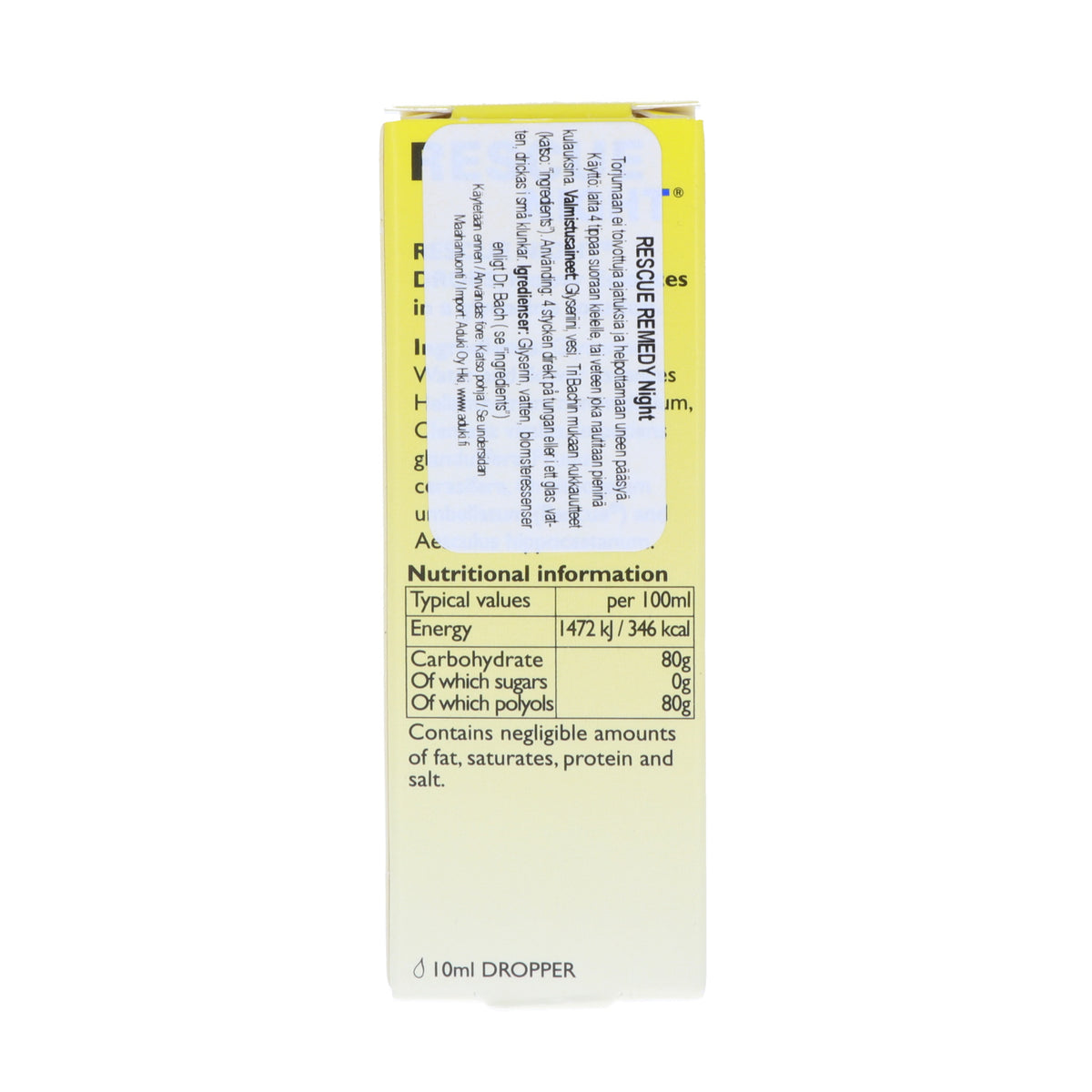 Rescue Remedy Night, 10 ml