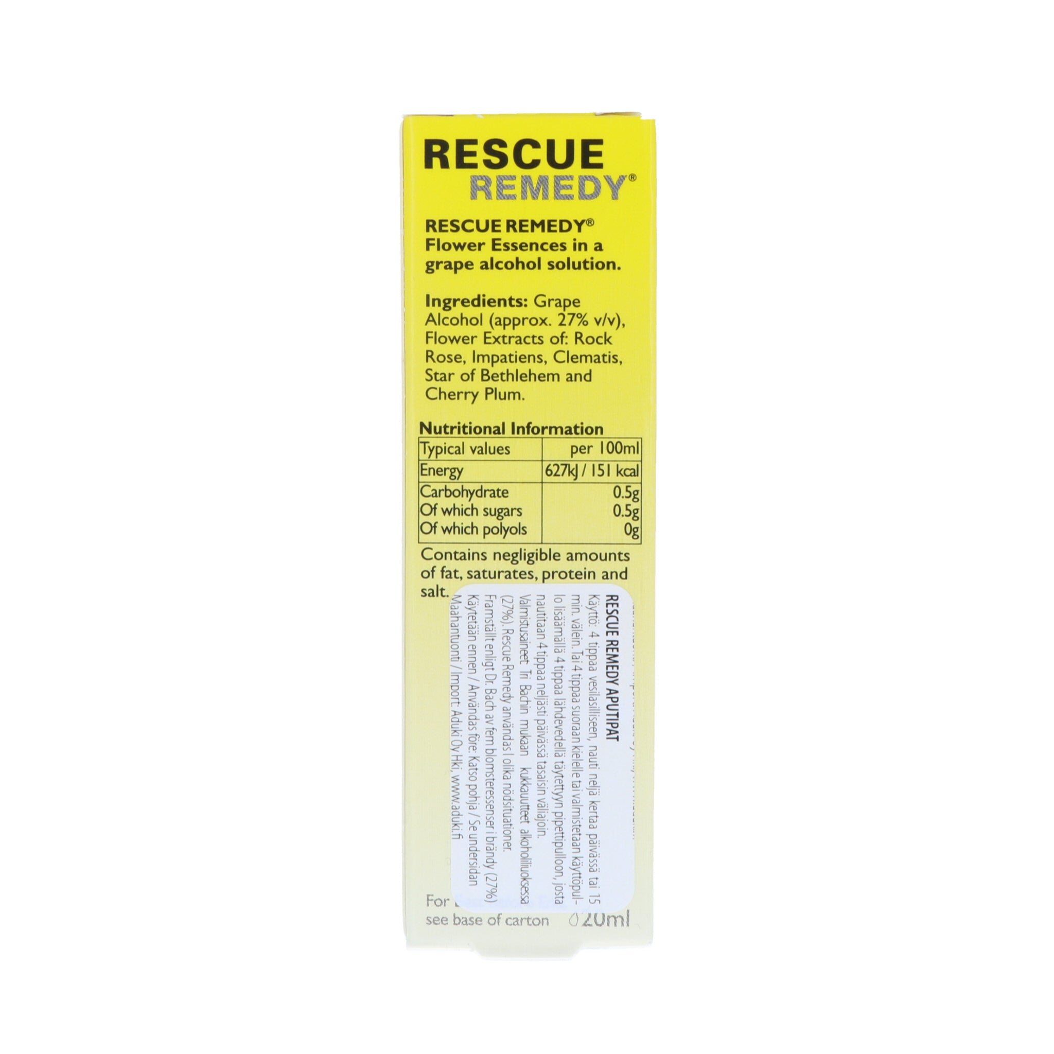 Rescue Remedy -aputipat, 20 ml