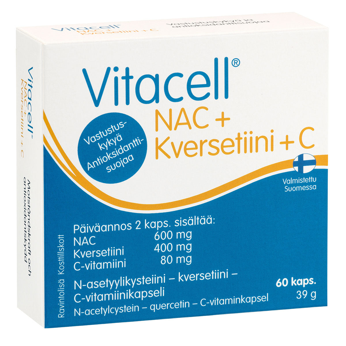 Vitacell NAC Kversetiini + C-vitamiini