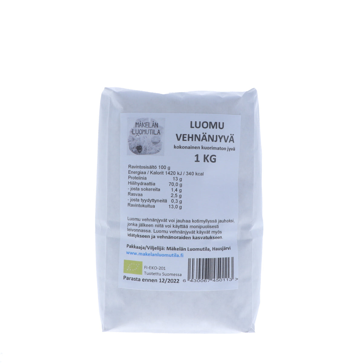 Vehnänjyvä idätykseen, 1 kg