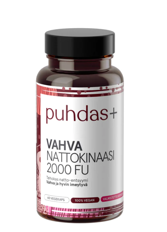 Vahva Nattokinaasi 2.000 CFU 60 vegekaps