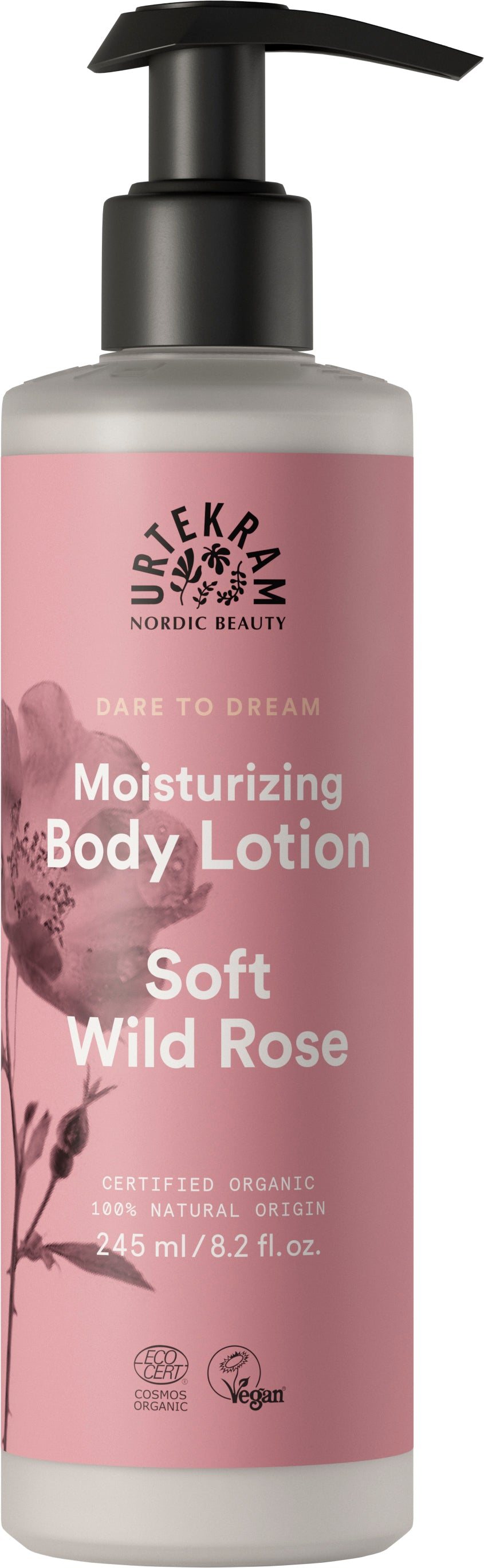 Ruusu-vartalovoide, Soft Wild Rose, 245 ml