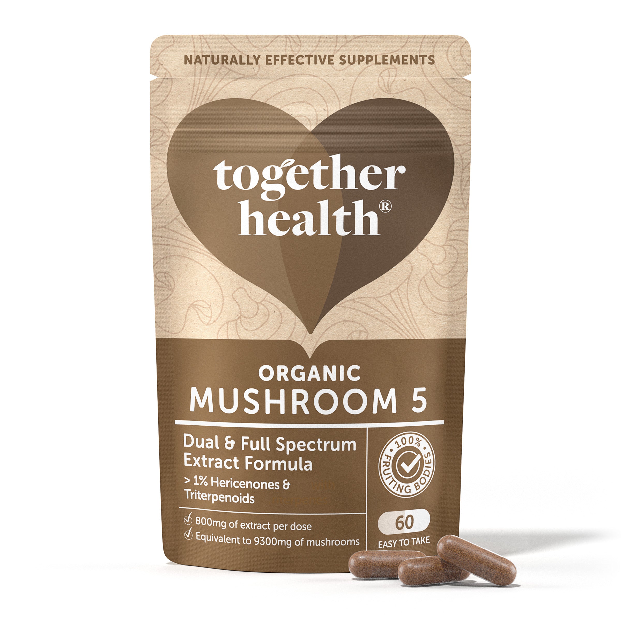 Together Health funktionaalinen Mushroom 5 Luomu