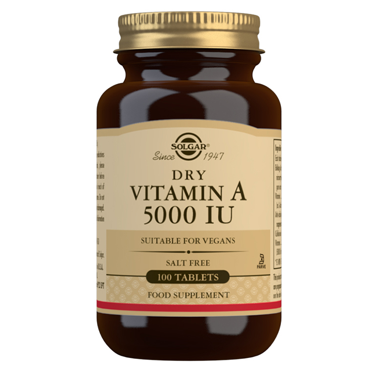 A-vitamiini, 5000 iu