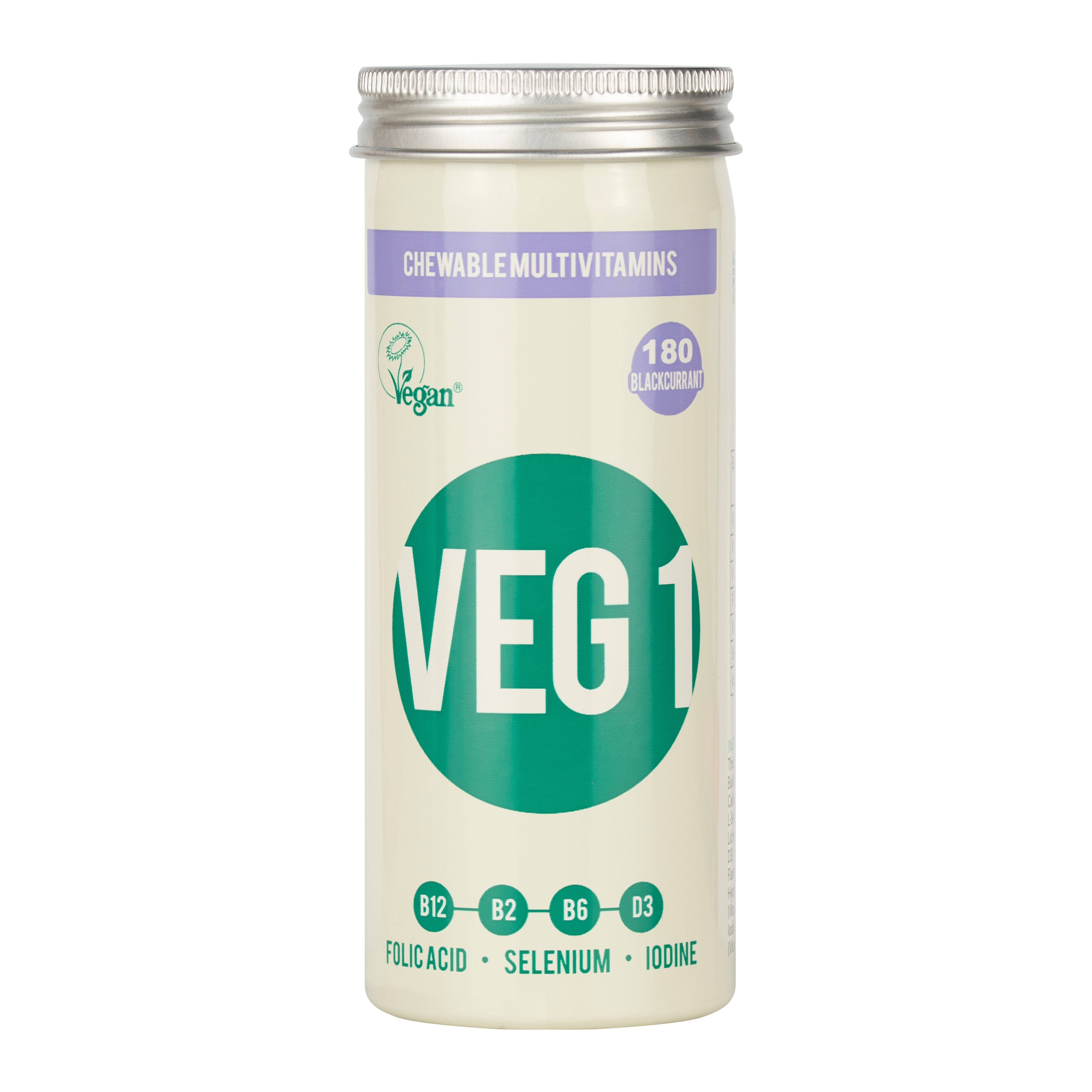 VEG1 monivitamiini, mustaherukka, 180 kaps