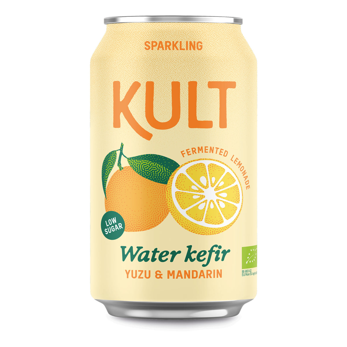 Vesikefiirijuoma yuzu & mandariini, 330 ml