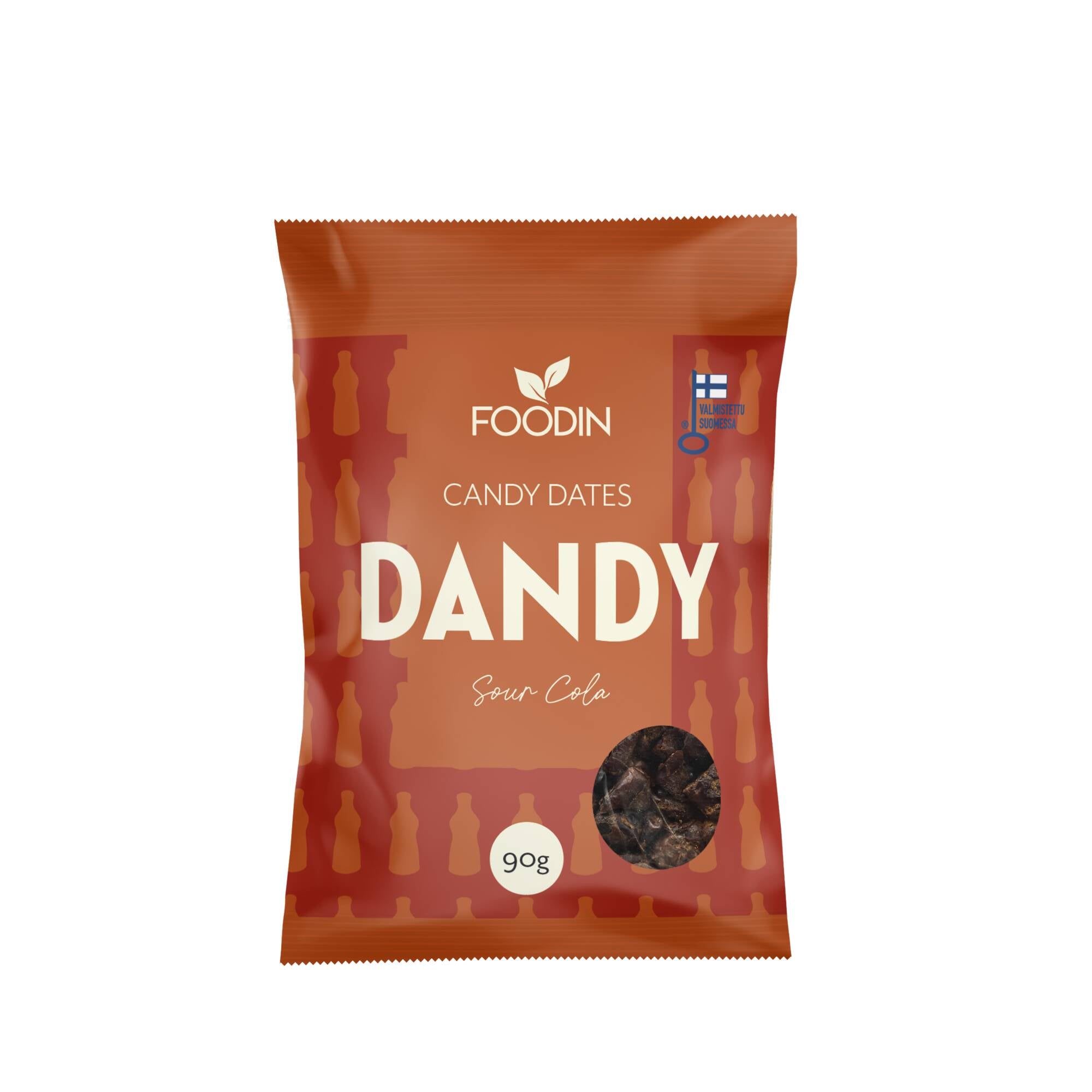 Foodin karkkitaatelit Dandy Candy Dates, Sour Cola 90 g