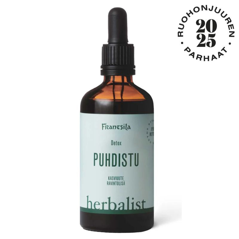 Puhdistu, detox -kasviuute, 100 ml - Ruohonjuuri