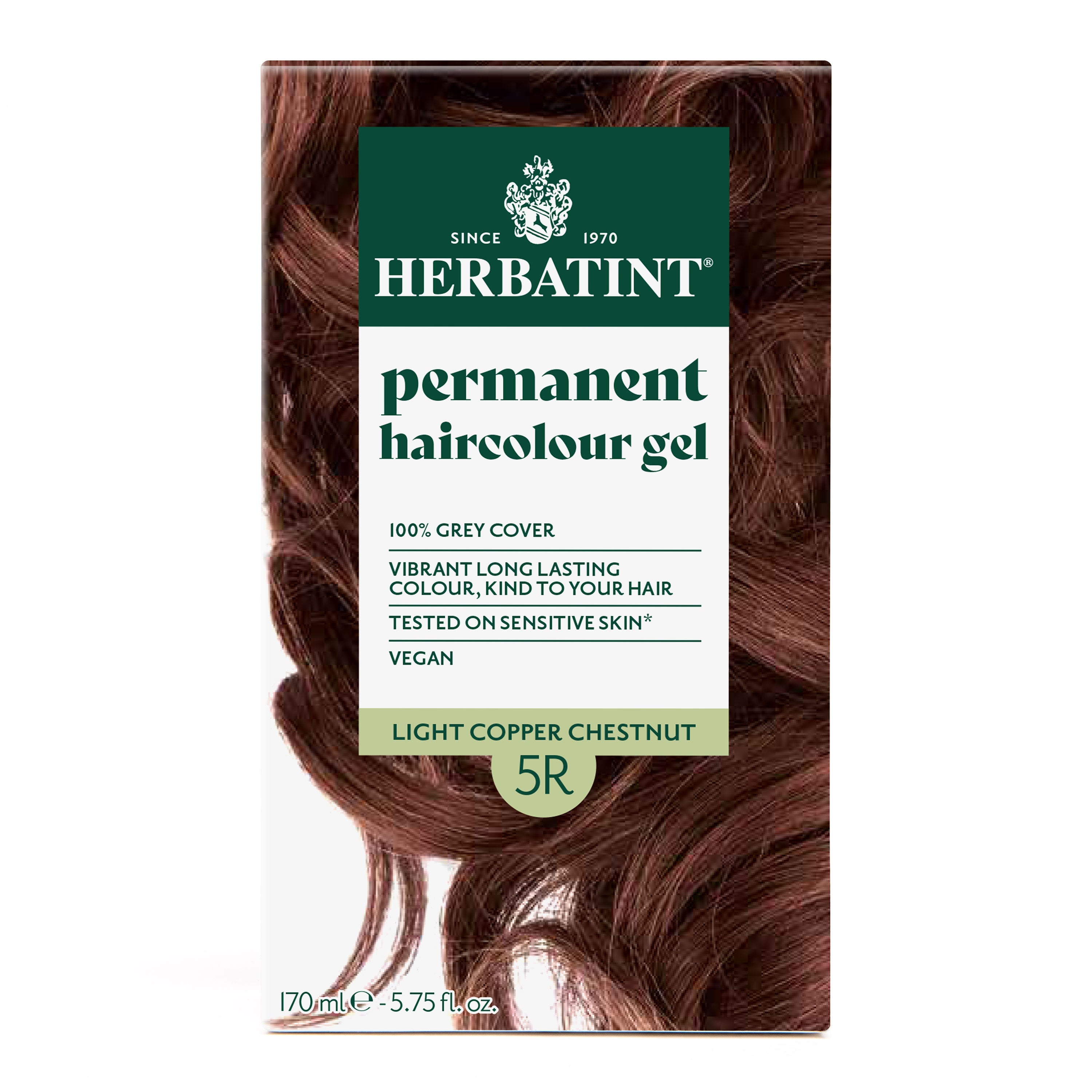 Kestoväri 5R, Light Copper Chestnut, 170 ml