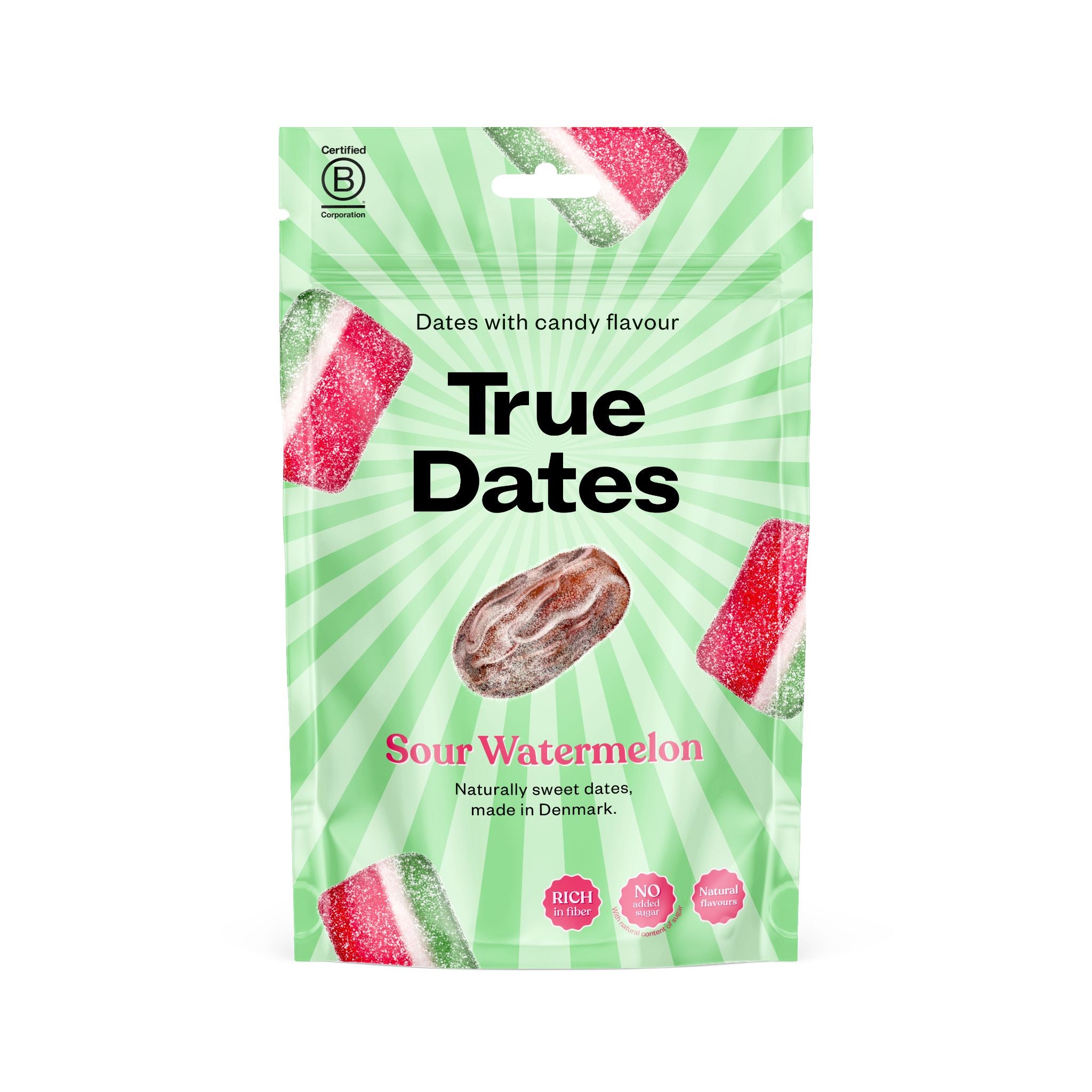 True Dates Kirpeä vesimeloni, 100 g