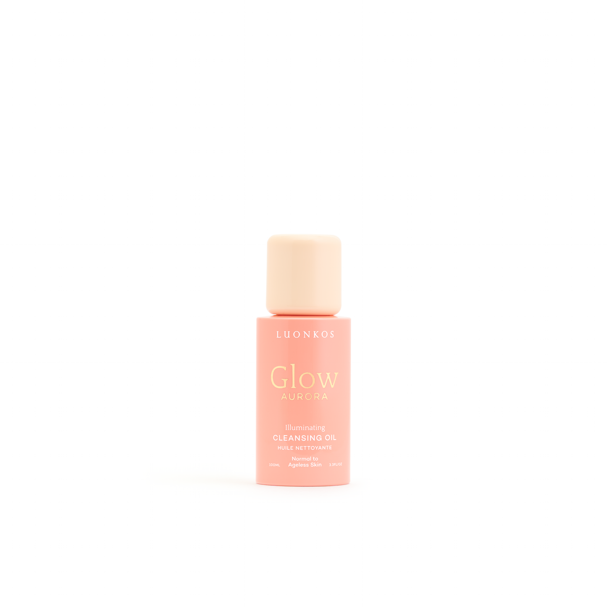 Glow puhdistusöljy kasvoille, 100 ml - Ruohonjuuri