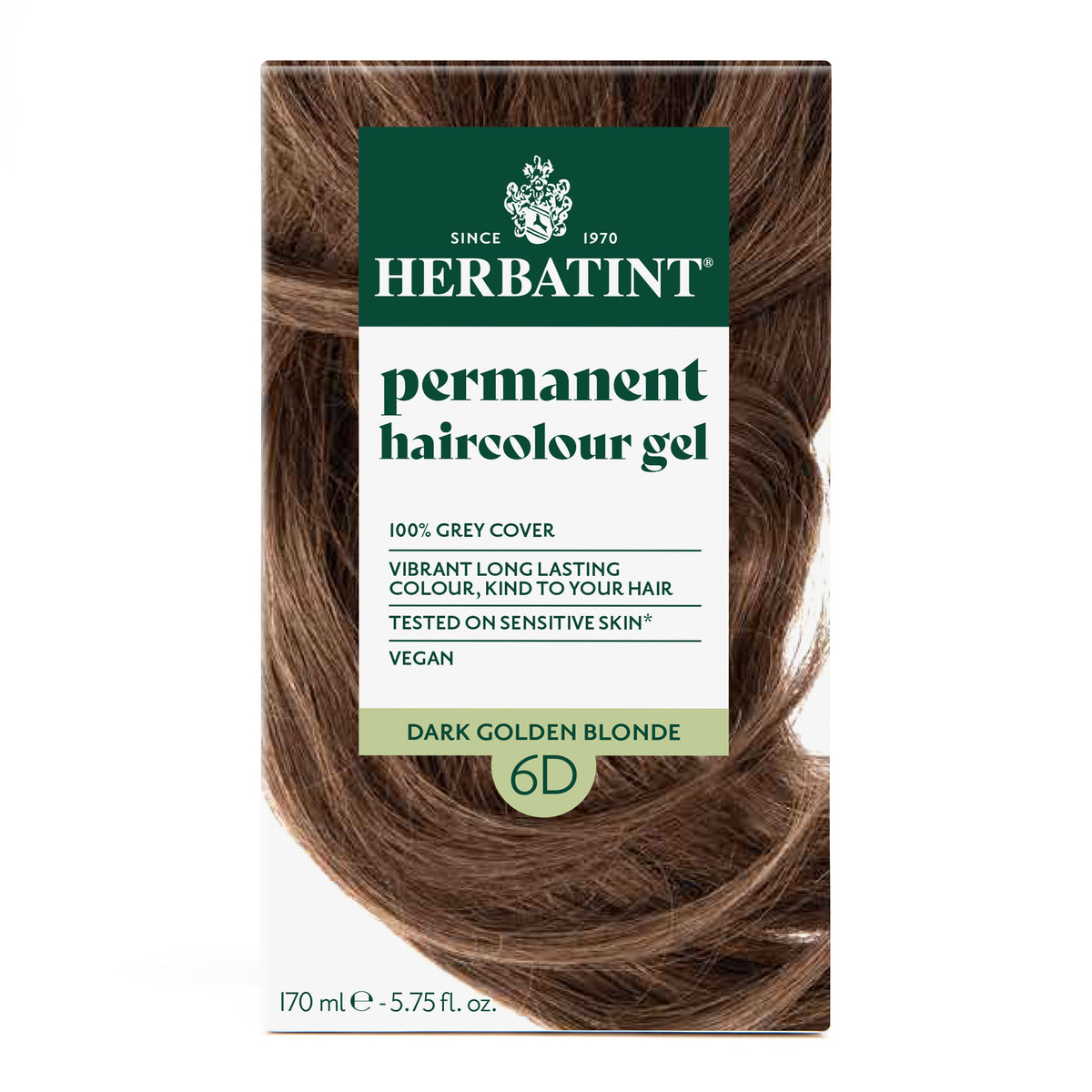 Kestoväri 6D, Dark Golden Blonde, 170 ml