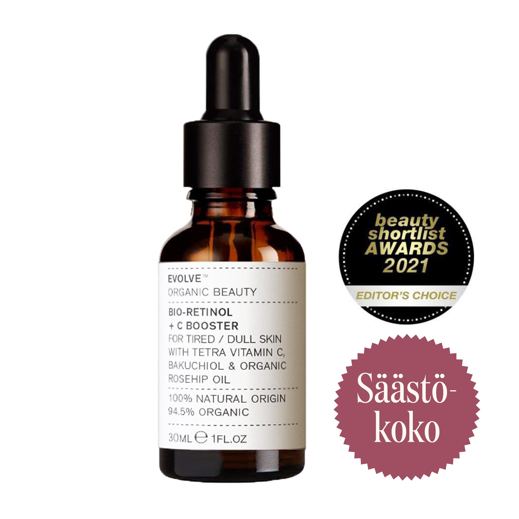 Evolve Evolve Bio-Retinol + C Booster 30 ml säästöpakkaus