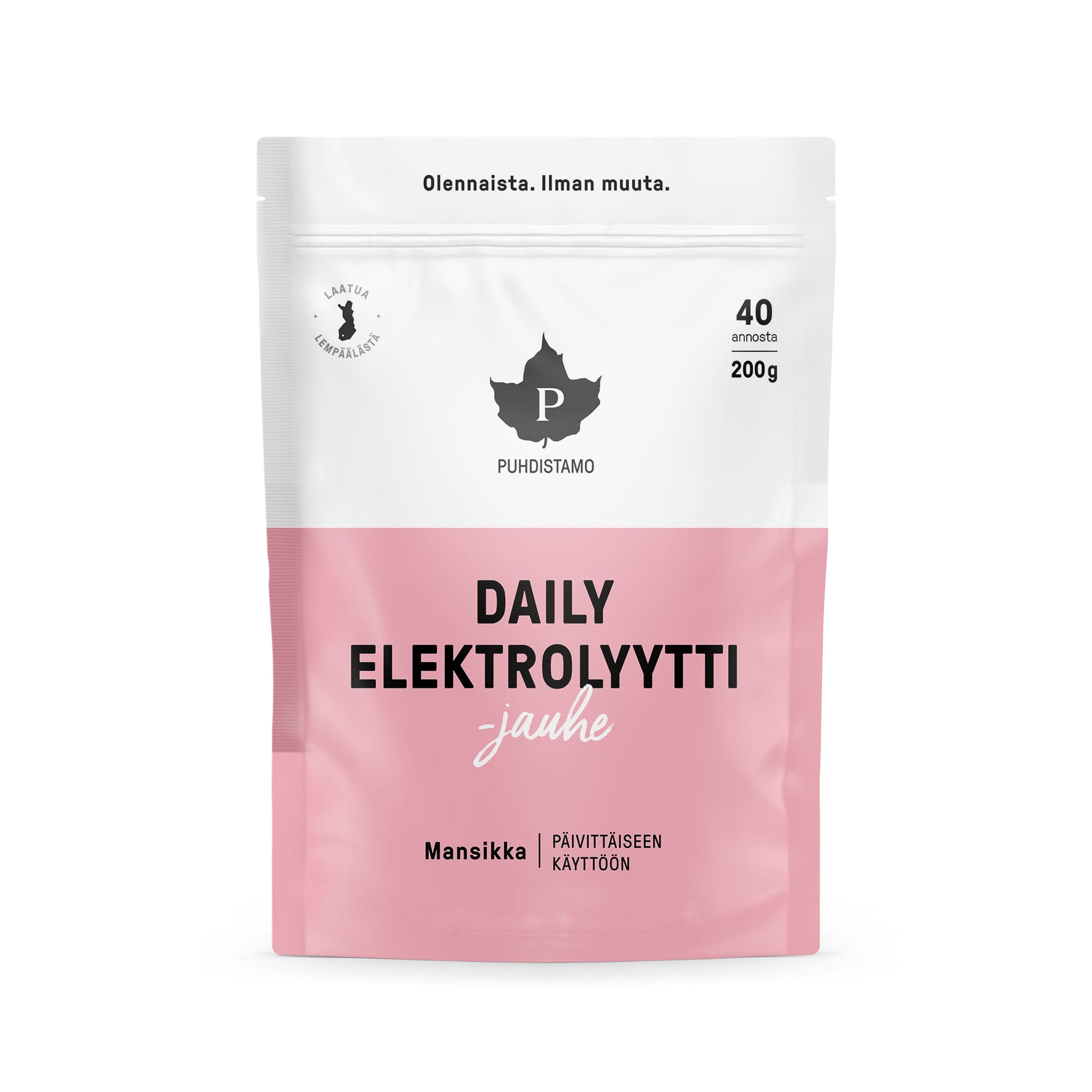 Daily Elektrolyyttijauhe, Mansikka 200 g