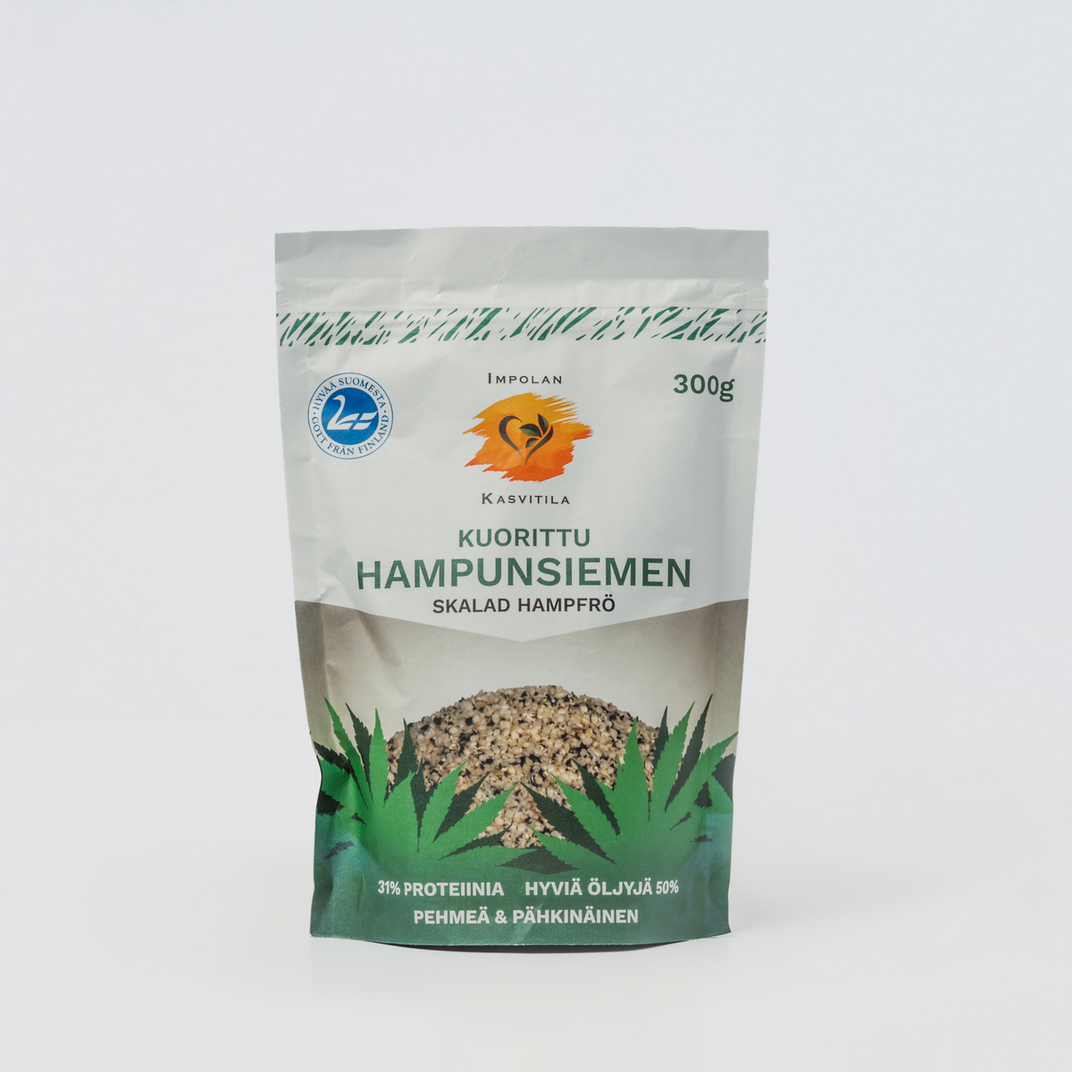 Kuorittu hampunsiemen, 300 g