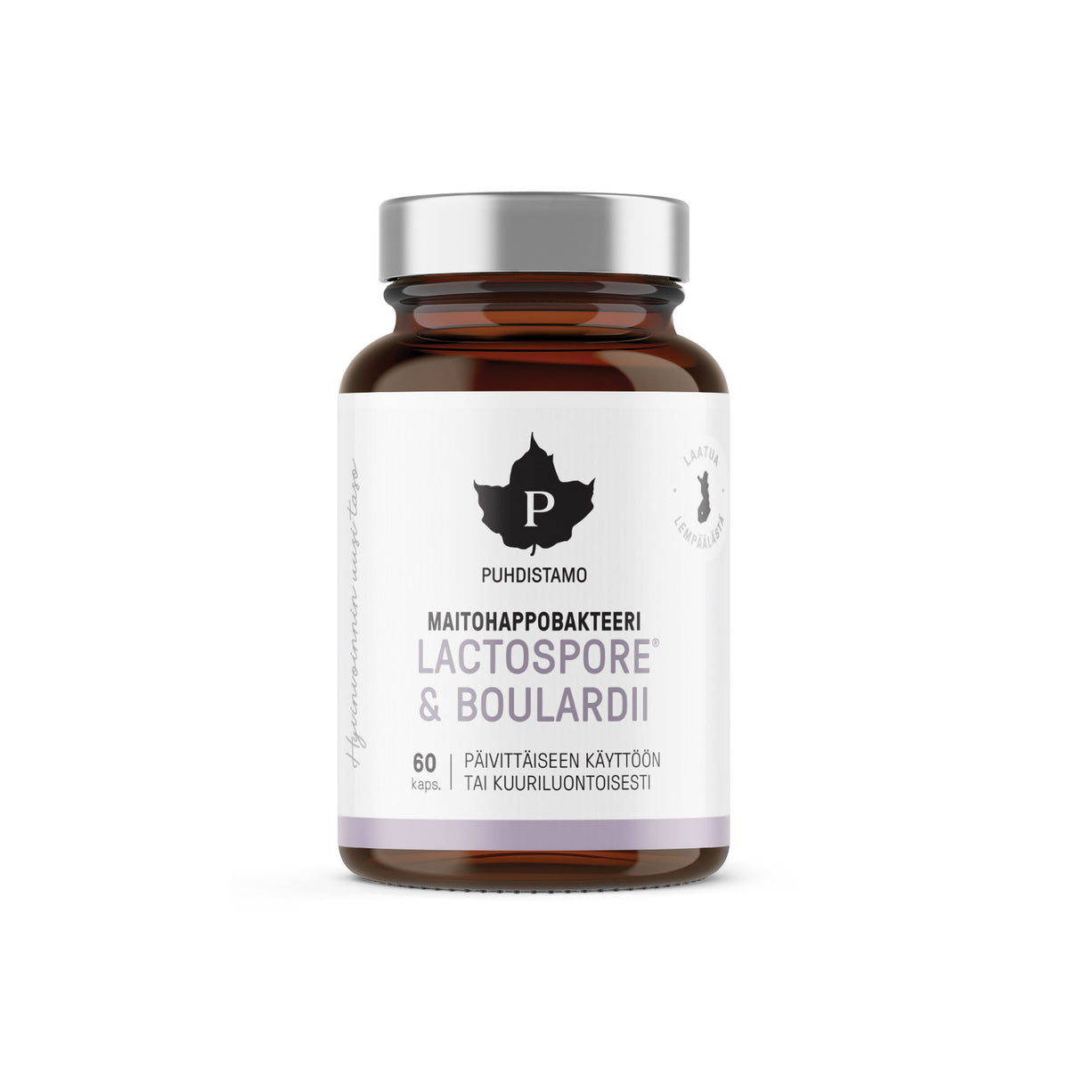 LactoSpore® & Boulardii, maitohappobakteeri, 60 kpl