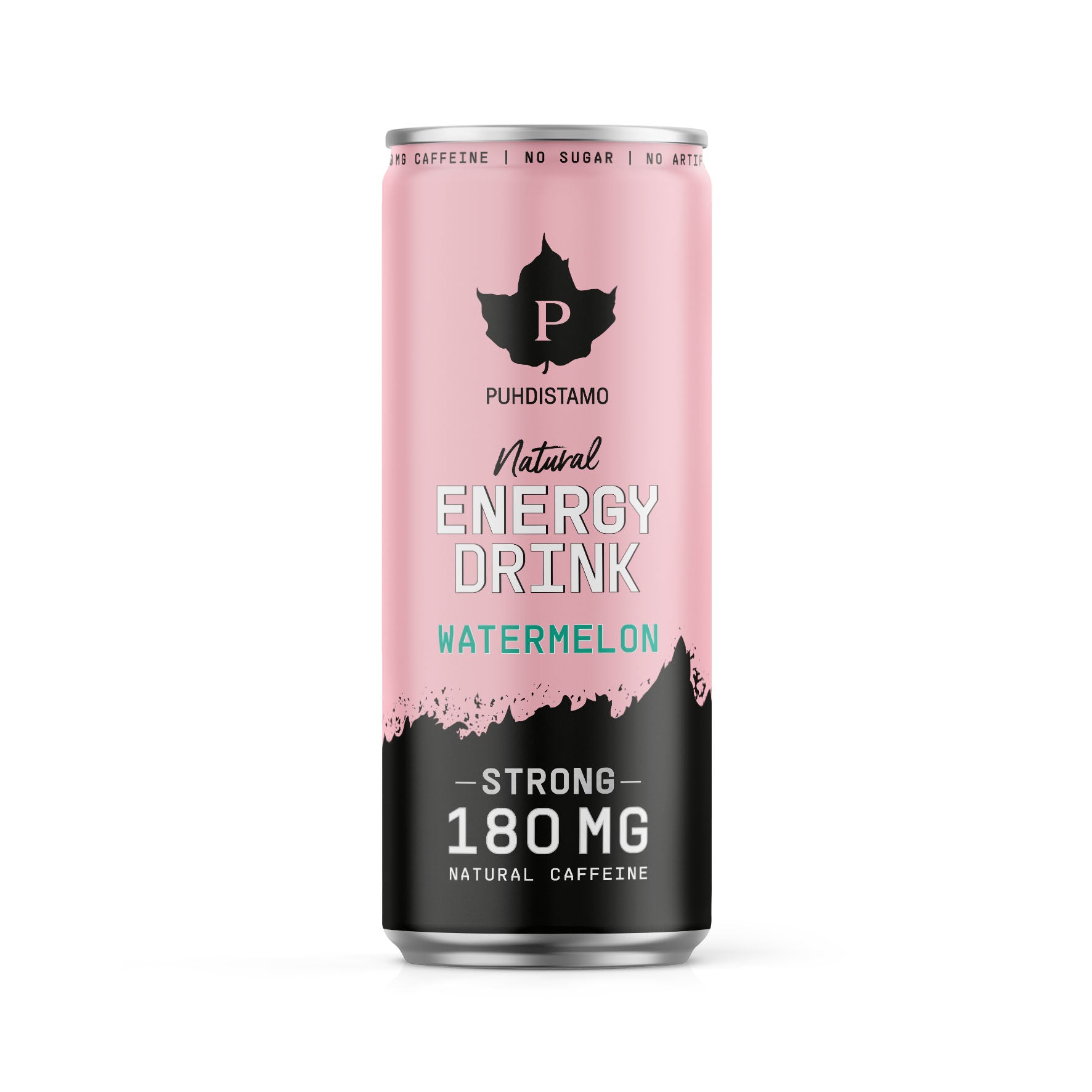 Puhdistamo energiajuoma Natural Energy Drink Watermelon Strong 330 ml