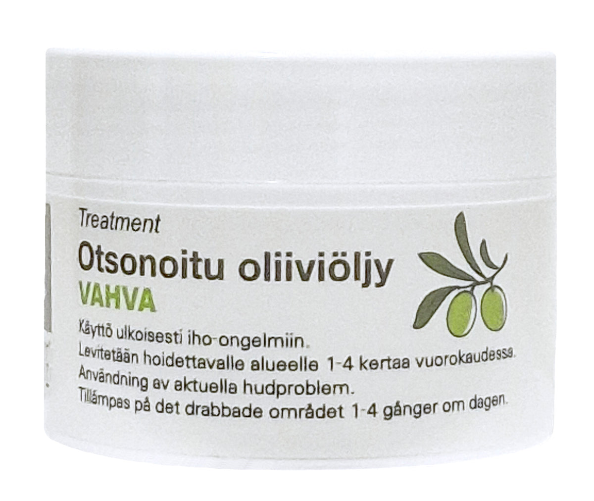 Otsonoitu oliiviöljy, vahva, 50 ml