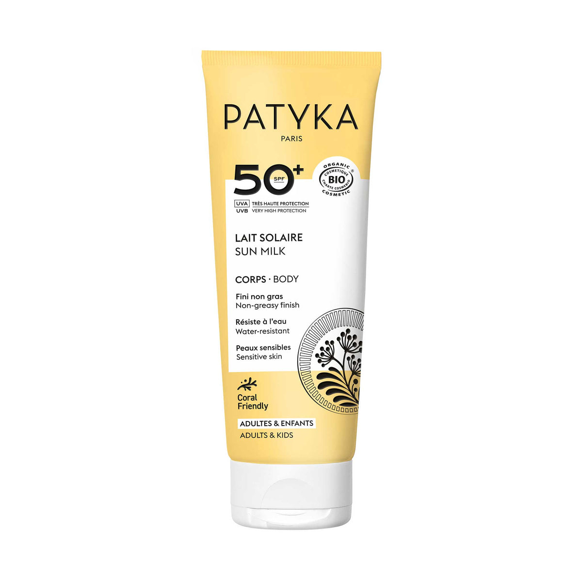 Body Sun Milk SPF50, 100 ml - aurinkovoide vartalolle SK50