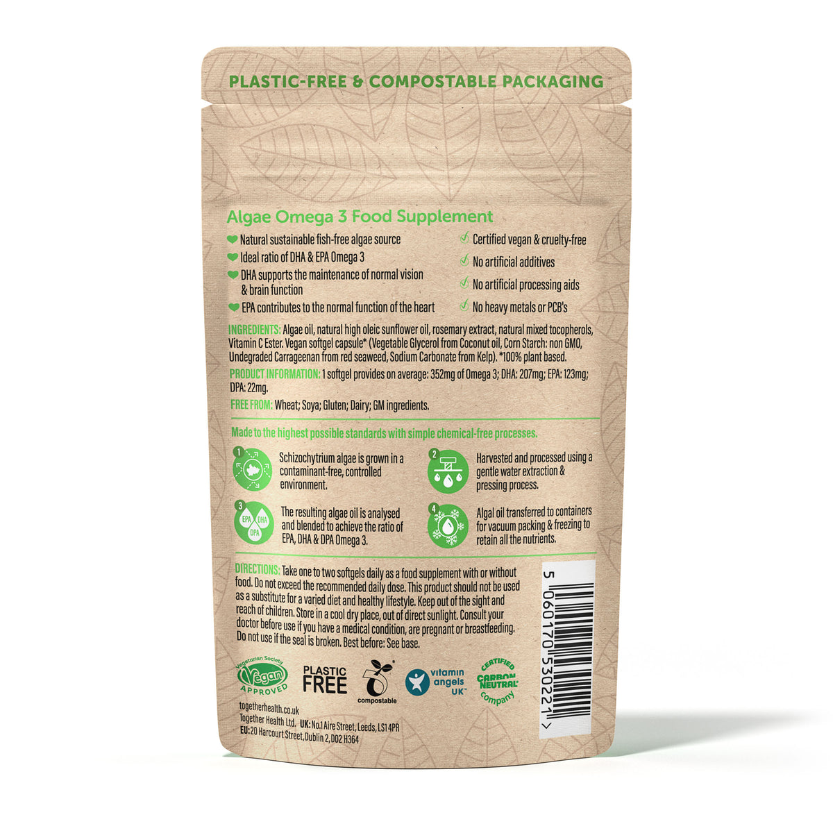 Vegaaninen omega-3, 30 kpl