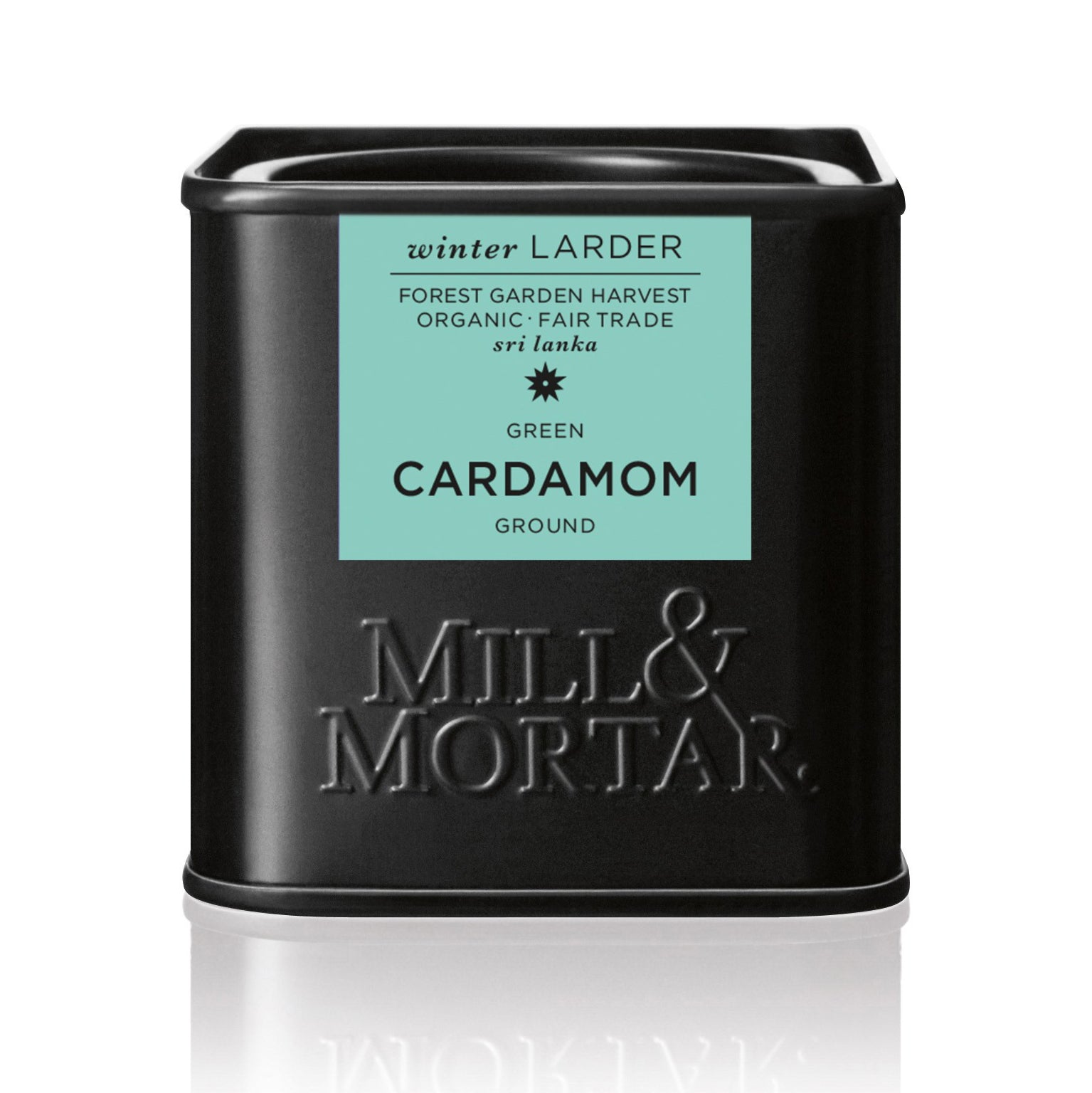 Mill & Mortar Jauhettu vihreä kardemumma, 30 g
