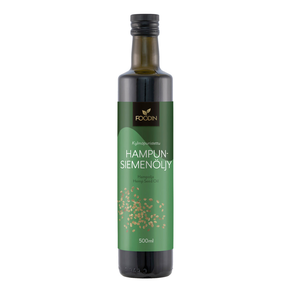 Hamppuöljy, 500 ml